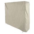 thumbnail image 1 of Table Dustproof Cover, Lightweight Beige Table Tennis Table Dust Cover Waterproof 190 Silver Coated Polyester Taffeta  For Courtyard, 1 of 8