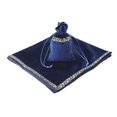 thumbnail image 2 of Nappe Élégante pour Sac de Cartes d'Autel, Tapisserie en Velours Wiccain, Bleu, 2 of 6