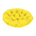 thumbnail image 4 of GROWTH TANK Egg Chair Cushion 40cm Rattan Cushion for Hammock Wicker Chair Rocking Chair Yellow, 4 of 9