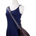 thumbnail image 2 of SURJDE Crossbody Strap for Purses Replacement Adjustable Guitar Multicolor Style Handbag Straps, Peacock, Large, 2 of 4
