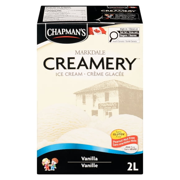 Chapman's Markdale Creamery Vanilla Ice Cream in a Carton, 2L