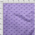 thumbnail image 3 of oneOone Cotton Poplin Purple Fabric Ocean Wave Craft Projects Decor Fabric Printed By The Yard 42 Inch Wide, 3 of 4