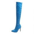 thumbnail image 2 of LSLJS Bottes Cuissardes à Talons Hauts pour Femmes, Chaussures pour Femmes Aguichant d'Hiver à Bout Pointu à Talons Hauts Fins, Bottes Hauteur Genou pour Femmes, 2 of 5
