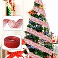 thumbnail image 4 of TIELUTT Christmas Wrap Ribbon Printed Transparent Ribbon for Party Flags on A String Party Decorations Birthday Party Decorations for Girls Event Dress for Women Party Decorations for Women 50th Birt, 4 of 7