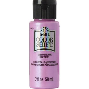 FolkArt Color Shift Acrylic Paint, 2 fl oz, Pastel Pink