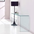 thumbnail image 3 of Heavenly Collection Glass Small Console in Clear, Clear Glass  Small Console, Un-tempered Glass Small Console, Bent Glass Small Console,  Waterfall Small Console, Glass Small Console Table, 3 of 9