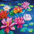 thumbnail image 1 of Set of 6 Set Of 20 Luncheon Lily Pond Napkins, 1 of 1