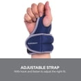 thumbnail image 5 of PurAthletics 2lb Wrist Weights with Thumb Loop - WTE100852, 5 of 5