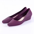 thumbnail image 4 of XZNGL Summer Solid Color Jelly Shoes Fashion Non-slip Soft Bottom Womens Shoe Sandals, 4 of 9