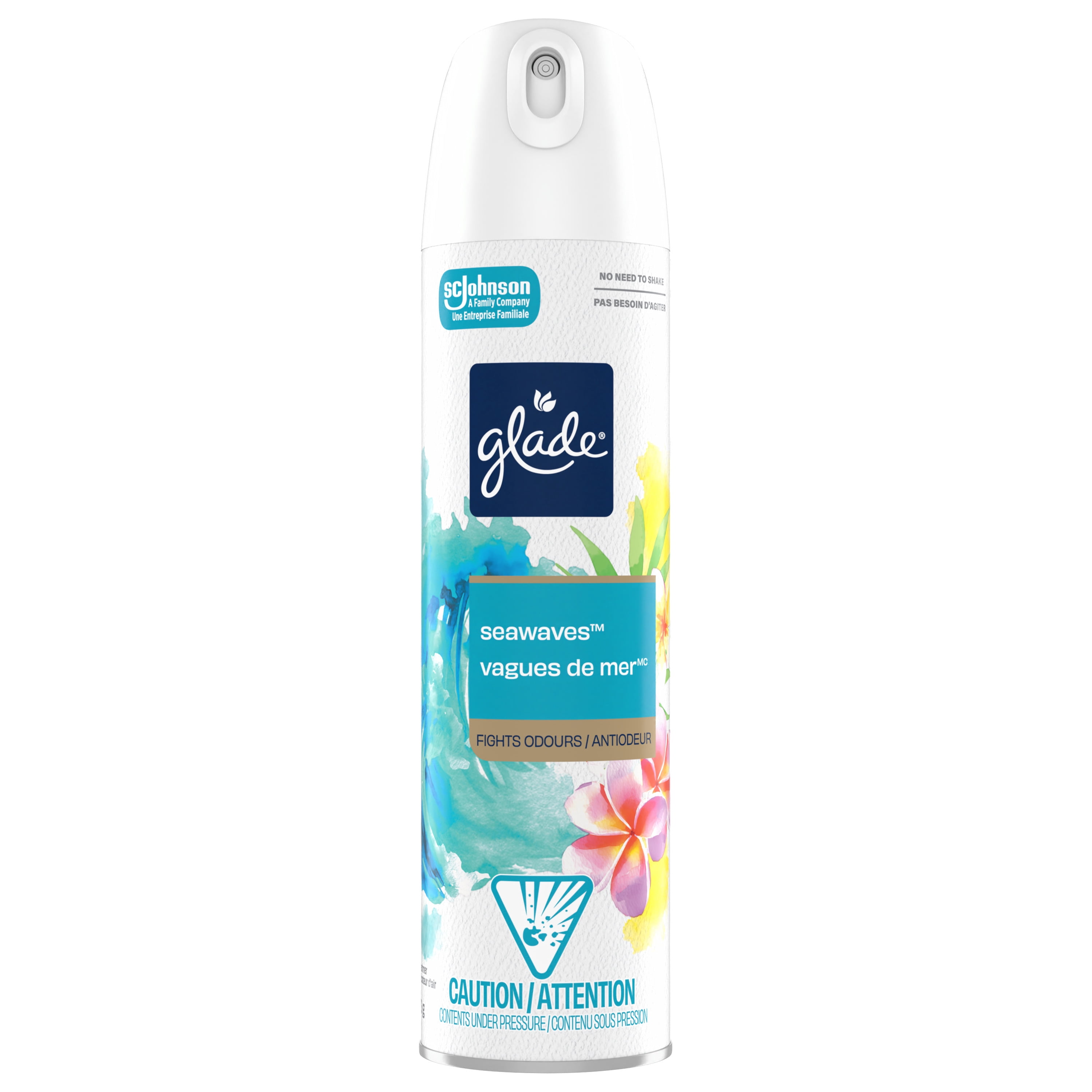 Glade® purificateur d’air et éliminateur d’odeurs en aérosol