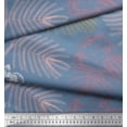 thumbnail image 3 of Soimoi polyester Crepe Fabric Leaves & Floral Flower Fabric Prints By Yard 52 Inch Wide, 3 of 3
