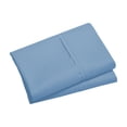 thumbnail image 1 of Pillow Cases Pair Envelope Closure Soft Brushed Microfiber Pillow Covers 20X30 Inch Blue Polyester Material Fade Resistant For Bed Sofa Decor Blue, 1 of 6