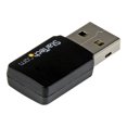 thumbnail image 3 of StarTech.com Adaptateur Réseau Sans Fil-AC Mini à Double Bande USB 2.0 AC600 - Adaptateur WiFi 1T1R 802.11ac - Sans Fil USB 2,4 GHz / 5 GHz (USB433WACDB) - Adaptateur Réseau - USB 2.0 - Wi‐Fi 5 - Noir, 3 of 4