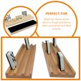 thumbnail image 2 of MasteelfCA Wooden Domino Rack Professional Domino Holder Domino Tiles Game Rack Wooden Domino Tray, 2 of 8