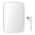thumbnail image 2 of Lighted Makeup Mirror, White Makeup Mirror  For Home, 2 of 8
