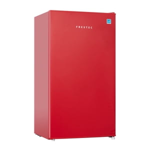 Frestec 3.1 CU' Mini Réfrigérateur, Réfrigérant compact, Petit réfrigérateur avec congélateur, Rouge (FR 310 RED)