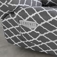 thumbnail image 4 of 4-Piece Furniture Protector Striped Plaid Reclining Case With Pockets  1 Seat   Recliner Furniture Cover With Elastic Bottom, 4 of 13