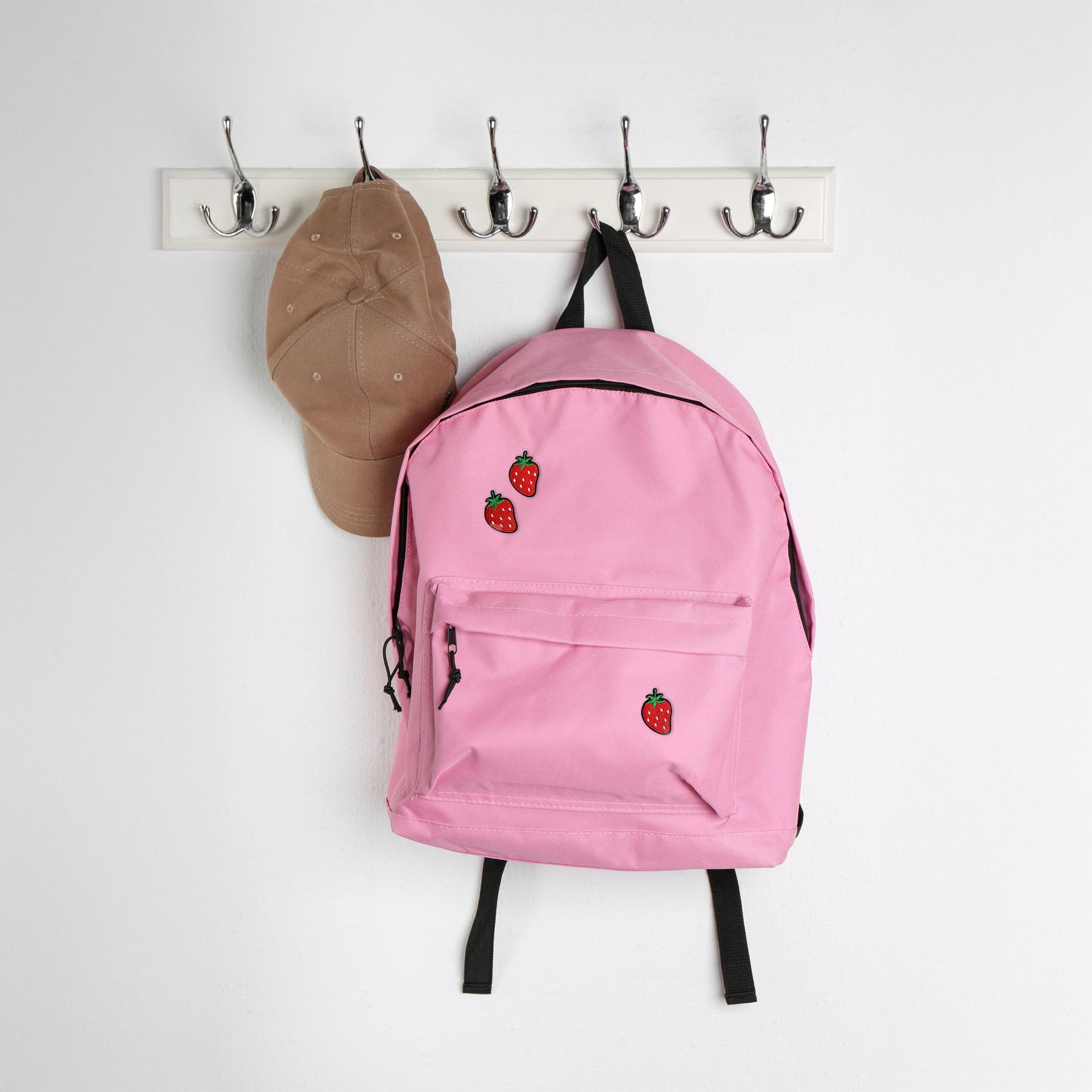 LA VOGUE Strawberry écusson brodé thermocollantes, 3 pièces - ~11.43 × 8.89 cm (4.5 × 3.5 po)