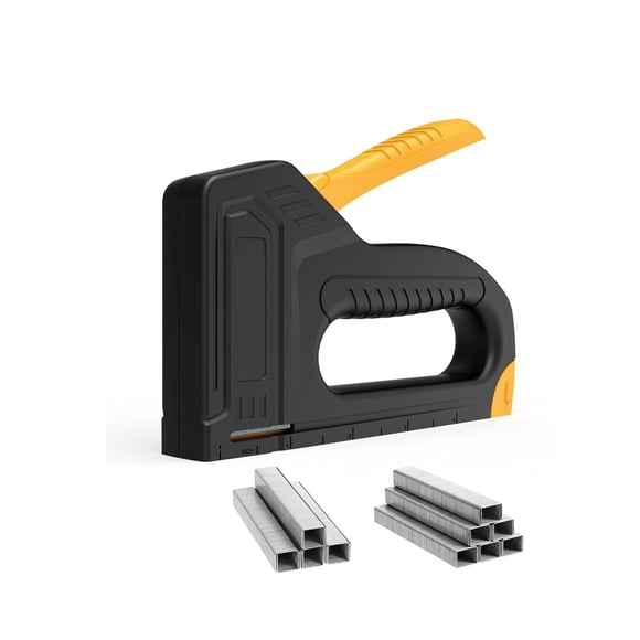Staple Guns For Wood Light Duty Home Use Manual Staplers Upholstery Nail Gun With 1200 Staples Home Decor Carpentry Tools ,Adjustable
