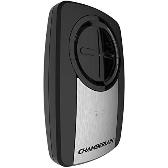 Chamberlain KLIK5C-SS Universal Garage Door Opener Remote – LiftMaster, Genie, Craftsman Compatible, Replacement Control with Keychain & MyQ Technology
