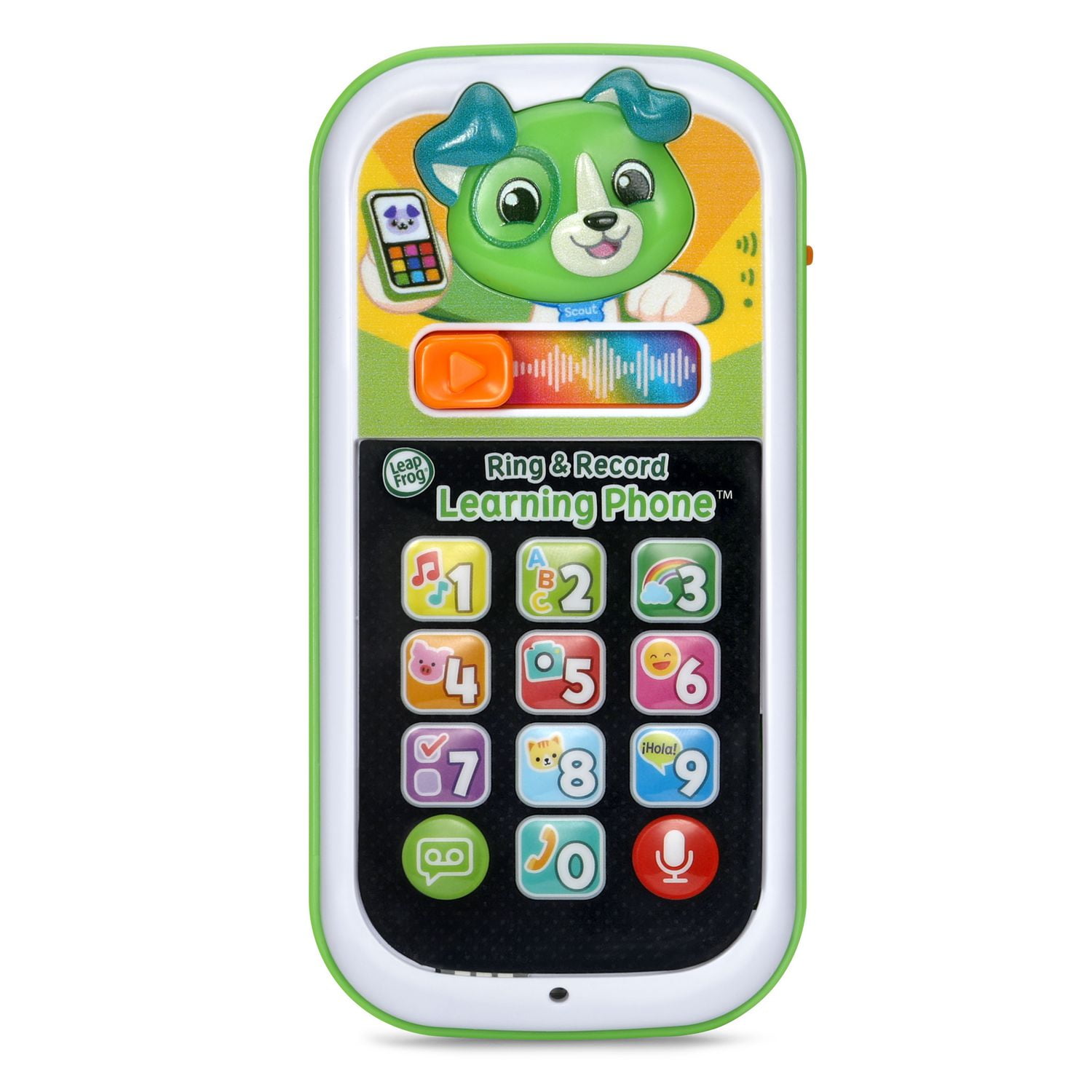 LeapFrog Téléphone Allô Bébé Messages magiques avec le français et le mandarin - Version anglaise