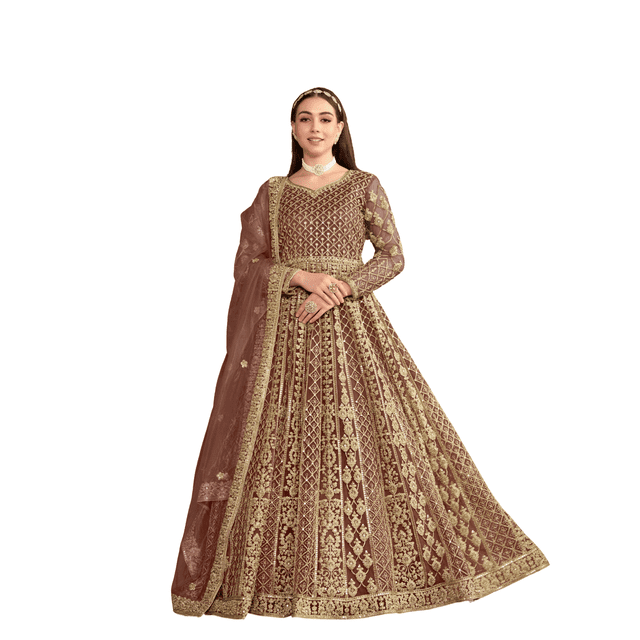 Custom Made Wedding Anarkali Designer Indian Pakistani Long Dress Bollywood Traditional Suit