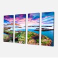 thumbnail image 2 of Sunset from the Giallonardo Beach - Landscape Canvas Art Print, 2 of 3