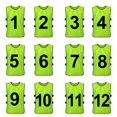 thumbnail image 3 of TOPTIE Sets of 12 Blank Training Vest, Soccer Pinnies, 3 of 6