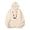 Beige, variant on Bright Tunic Sweater Pullover Sweater Womens Loose Tunic Sweaters French Hoodies Women Long Sleeve Hoodies for Women Hoodie Casual Print Sweatshirt Long Sleeve With Pockets White XL
