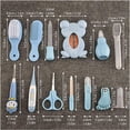 thumbnail image 2 of Newborn Grooming Set 13 Pcs/Set Newborn Grooming Set Infant Baby Cares Kit Essential Healthcare Accessories For Home Travel, 2 of 8