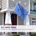 thumbnail image 2 of Anley Fly Breeze Drapeau Bleu Uni 3 X 5 Pieds - Drapeaux Bleus Unis en Polyester (Lot de 2), 2 of 6