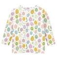 thumbnail image 3 of Vous Êtes Plus Qu'un Test de Score Style Chemise Enfants Jour de Pâques Imprimé Manches 3/4 Col Rond Haut Décontracté Garçons Chemises Manches Longues Taille 12-14 Jeunes, 3 of 6