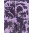 thumbnail image 1 of Ahgly Company Indoor Rectangle Abstract Purple Abstract Area Rugs, 2' x 3', 1 of 6