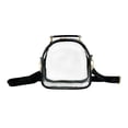 thumbnail image 1 of LSLJS Clear Purse Clear Crossbody Purse Bag Clear Bags Transparent One Shoulder Crossbody Bag Ins Trend Mini Pain Bag Mini Handheld Jelly Small Bag PVC Women's Bag, 1 of 1