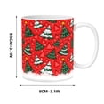 thumbnail image 3 of Aqestyerly Christmas Inflatable Mug Snowman Santa Mug Puffy Coffee Mug Press Gift Holiday Ceramic Mug With Handle HWRETIE, 3 of 5