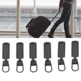 thumbnail image 4 of Zipper Pull Tab, Detachable Stainless Steel Metal Zipper Head  For Clothing Black, 4 of 8
