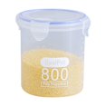 thumbnail image 3 of sdhkgrrt under $5 4Pcs Kitchen Storage Container, Kitchen Storage Containers Set,Transparent Airtight Food Canisters,Moisture Proof Pantry Organization,Dry Food Storage Jars,Sealed Cereal Grain, 3 of 9