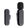 thumbnail image 1 of Graflsoa K60 Wireless Microphone Set with 20M Range, Lightning-Compatible, Noise Reduction, 360° Sound Pickup, Rechargeable Case, Black, 1 of 6