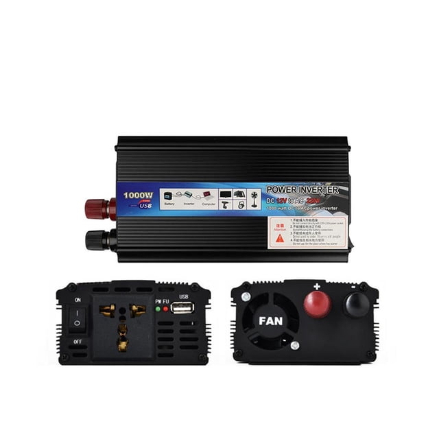 Modified Sine Wave Power Inverter Adapter From 12V To 220 Inverter Sine Wave 2000W Car Inverter 12V 220 Uninterruptible Power Supply 220 To The House