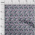 thumbnail image 1 of oneOone Polyester Spandex Sky Blue Fabric Florals Sewing Craft Projects Fabric Prints By Yard 56 Inch Wide-KV9, 1 of 4