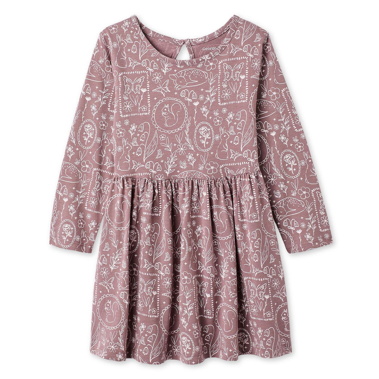 Robe à manches longues George pour petites filles