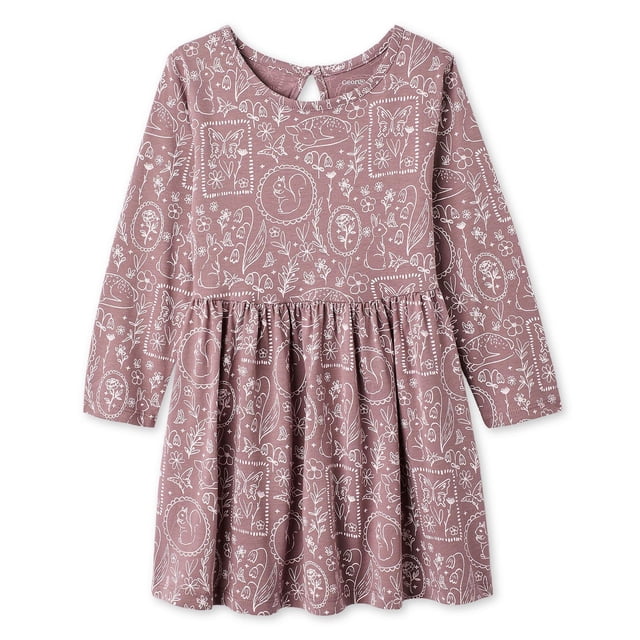 Robe à manches longues George pour petites filles