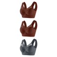 thumbnail image 2 of Timegard Womens Plus Size Bras No Underwire Full Coverage Mesh Breathable Comfort Everyday Bralette, 2 of 2