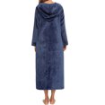 thumbnail image 4 of LSLJS Women's Fashion Fall and Winter New Long Sleeve Zipper Pajamas Home Wear, 4 of 4