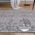 thumbnail image 3 of YUSAZENS 2 x 3 Modern Solid Area Rug Machine Washable, Non-Slip Low-Pile Door Mat for Entryway, Laundry, Soft Floor Mat for Home, Office, Living Room Gray, 3 of 6