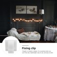 thumbnail image 3 of 50pcs Outdoor Cable Clips with Adhesive Tapes Self Adhesive Hooks Wire Holder, 3 of 7