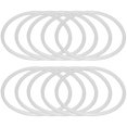 thumbnail image 1 of 10pcs Dreamcatcher Rings Plastic Rings Hoops Macrame Rings Hoops for DIY Craft Dream Catcher Supplies (16cm), 1 of 1