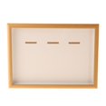 thumbnail image 1 of DOLITY Medal Display Shadow Box Frame Collectible Wood for Insignia Pins Gymnastics Wood Color A4, 1 of 8