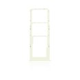 thumbnail image 3 of Plateau de Remplacement Double Carte Sim Compatible pour Samsung Galaxy A13 (A135 / 2022) (Blanc), 3 of 3