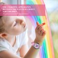 thumbnail image 4 of 1 Pce Montre Fille Adorable Montre Lumineuse Montre Multifonctionnelle Montre Dessin Animé pour Filles, 4 of 8